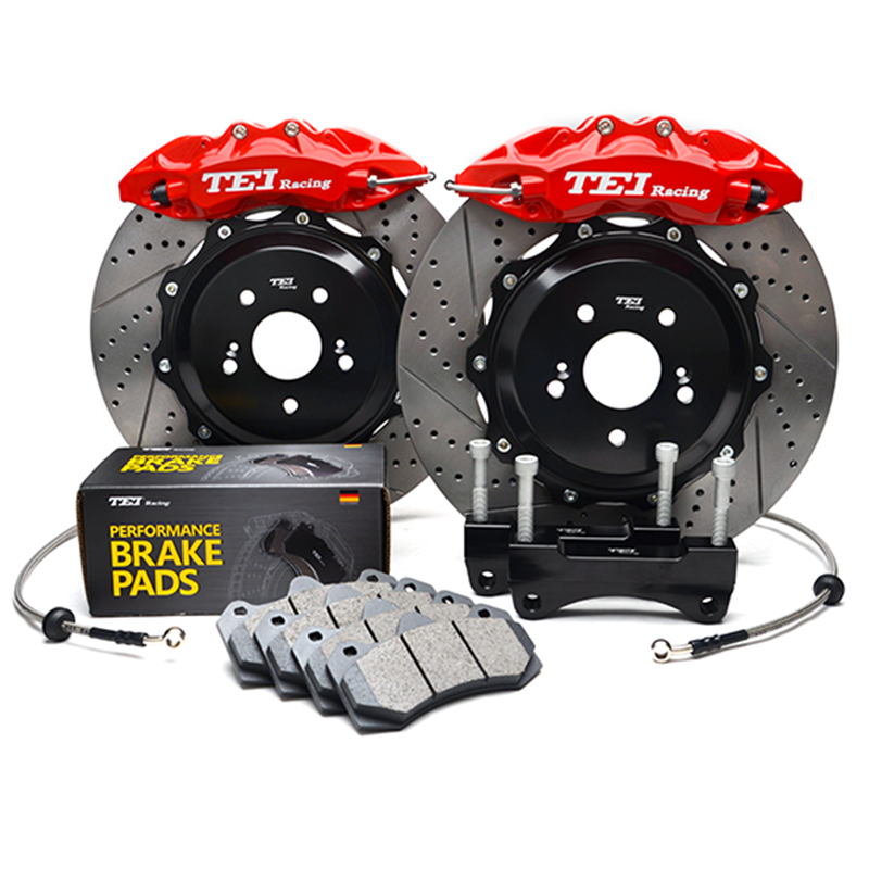 TEI Racing Big Brake Kit for AUDI A4 B5 B6 B7 B8 B9 2000-2019 6-Piston Caliper 355x32MM Disc Rotor 18Inch Wheel